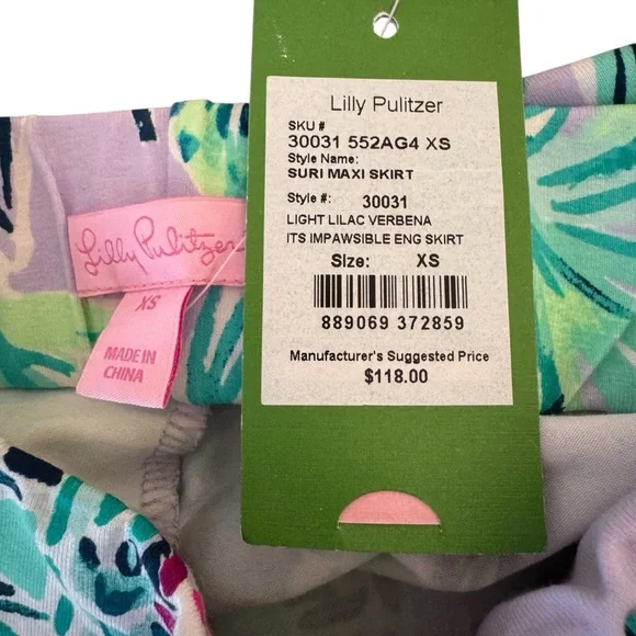 Lilly Pulitzer Suri Maxi Skirt NWT XS - Picture 6 of 8